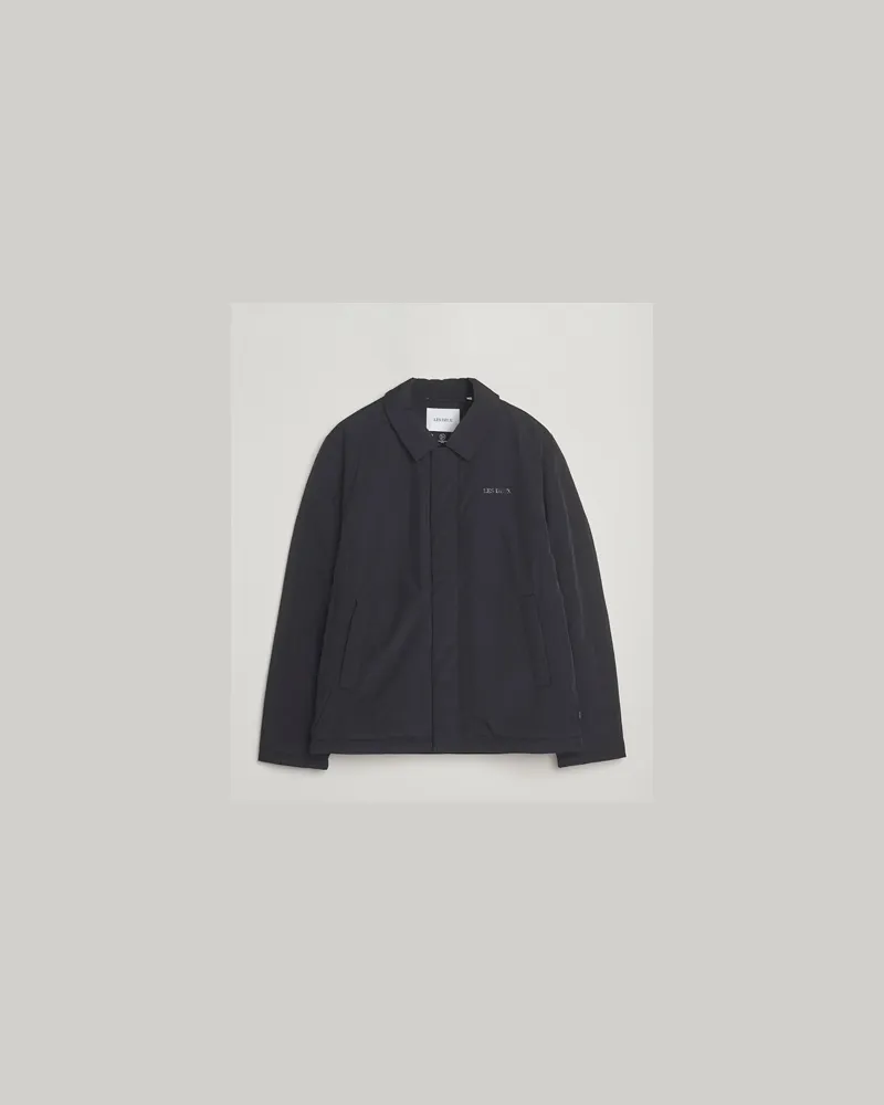 LES DEUX Idris Padded Jacket Black Schwarz