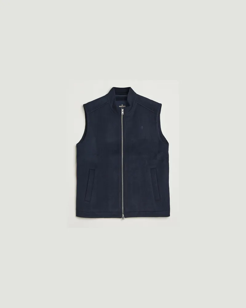 Morris Humphrey Vest Old Blue Blau
