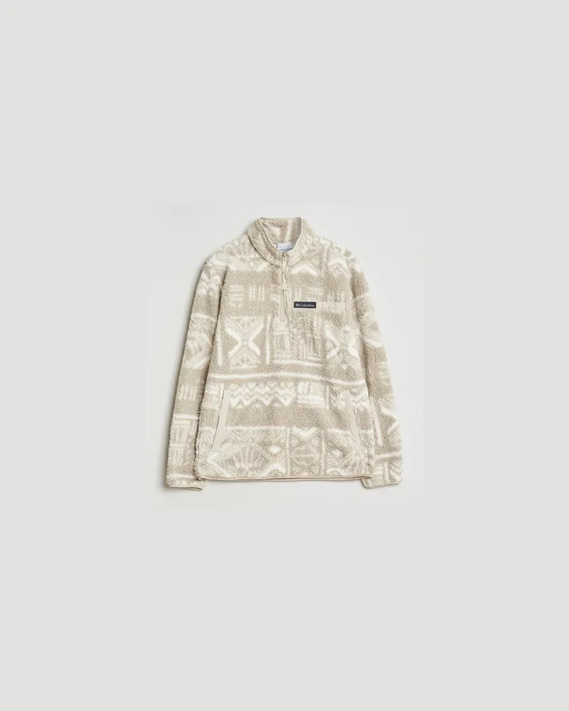Columbia Sportswear Company Rugged Ridge High Pile Half Zip Dark Stone Beige