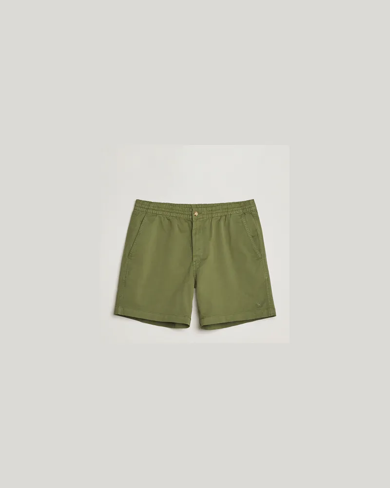 Ralph Lauren Woven Twill Shorts Garden Trail Grün