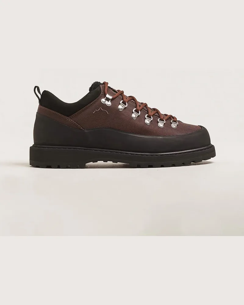 Diemme Roccia Basso Sport Low Boot Mogano Fabric Braun