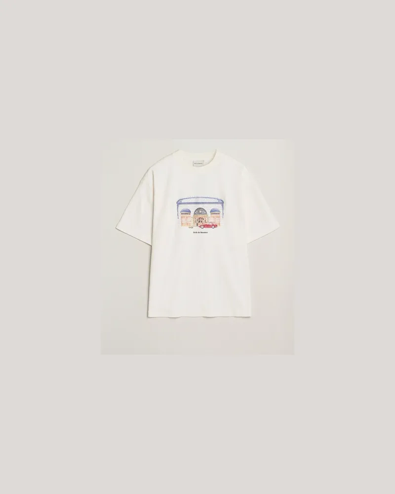 Drôle de Monsieur Palace T-Shirt Off White Weiß