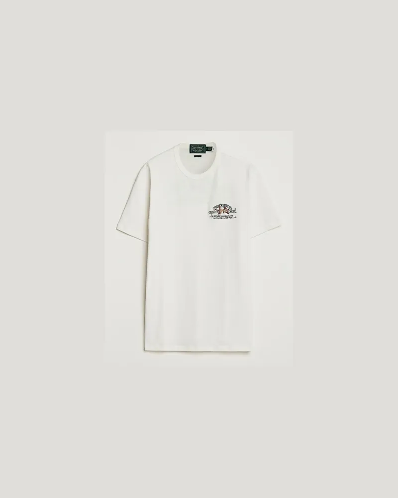 Ralph Lauren Classic Fit Jersey T-Shirt Nevis Weiß
