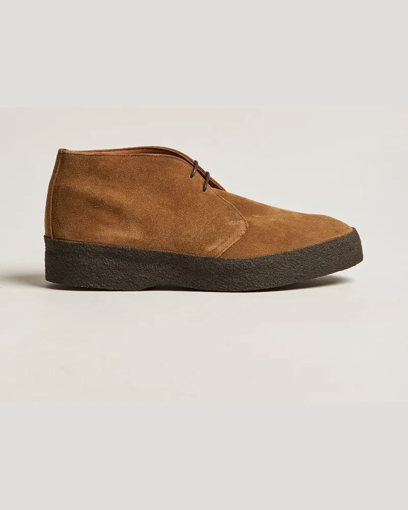 Sanders Joel Chukka Boot Tan Suede Braun