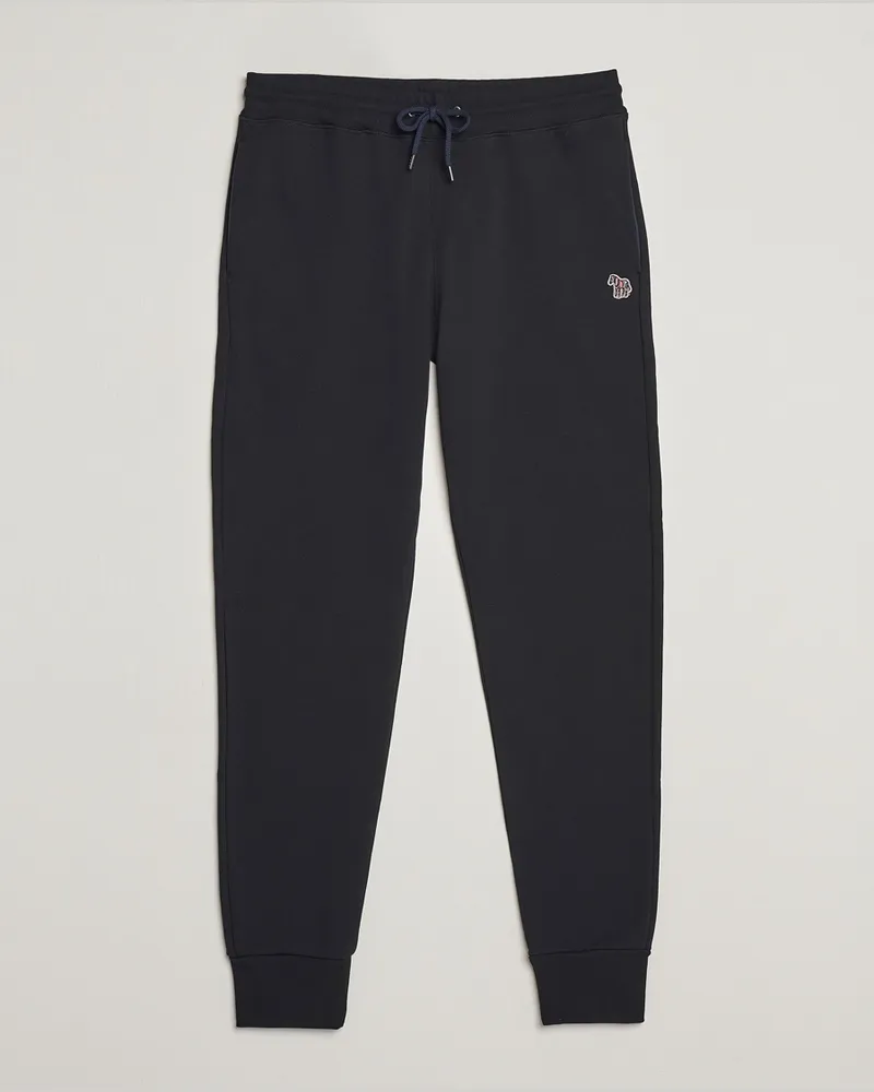 Paul Smith Zebra Organic Cotton Sweatpants Black Schwarz