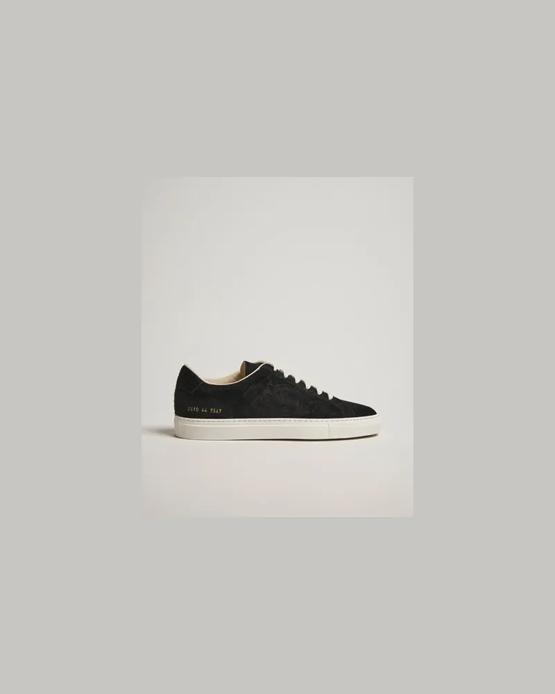 Common Projects Achilles Sport Suede Sneaker Black Schwarz