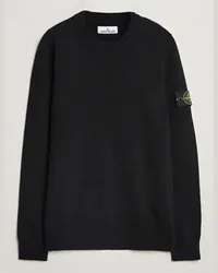 Stone Island Stricked LambWoll Sweater Black Schwarz