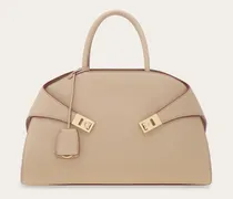 Damen Hug Handtasche (L) Beige
