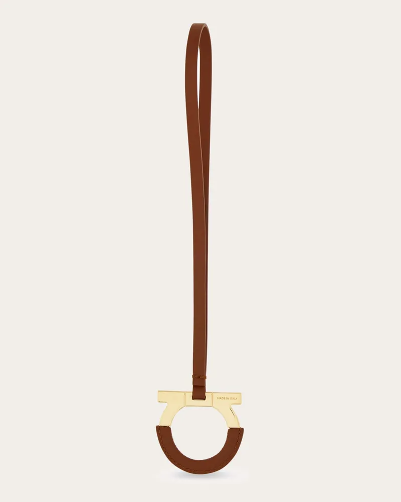 Ferragamo Damen Gancini-Charm Braun Braun