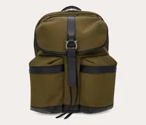 Herren Rucksack aus Canvas Grün