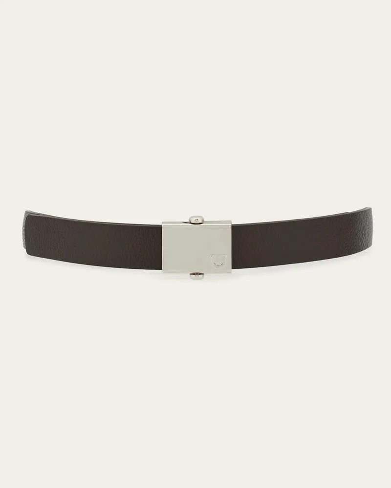 Ferragamo Herren Verstellbarer Wendegürtel Braun Braun