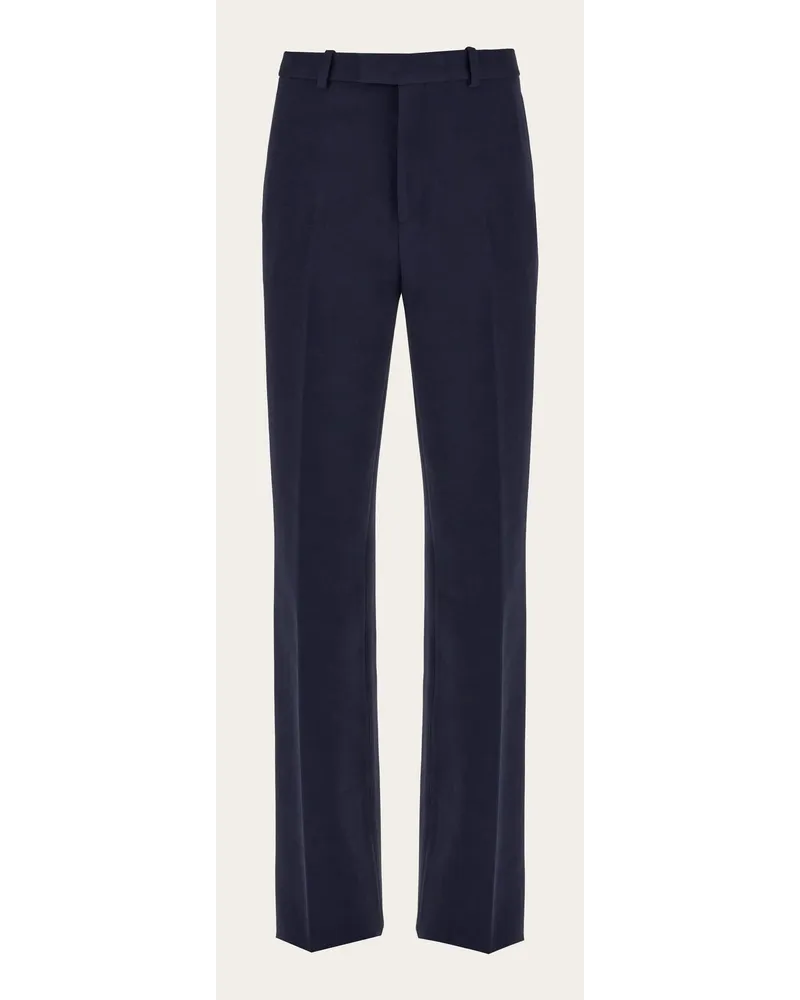 Ferragamo Hose ohne Bundfalten Blau