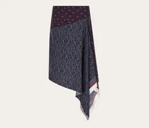 Damen Zipfelrock Blau