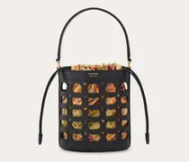 Damen Gancini Beuteltasche (XS) Schwarz