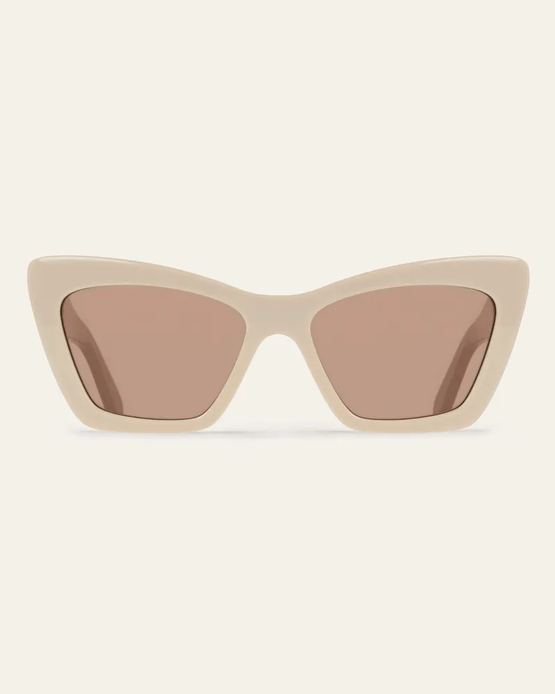 Ferragamo Damen Sonnenbrille Beige Braun