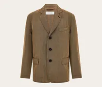 Herren Einreihiges Sakko Beige