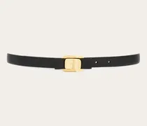 Damen Fester Gürtel New Vara Plate Schwarz