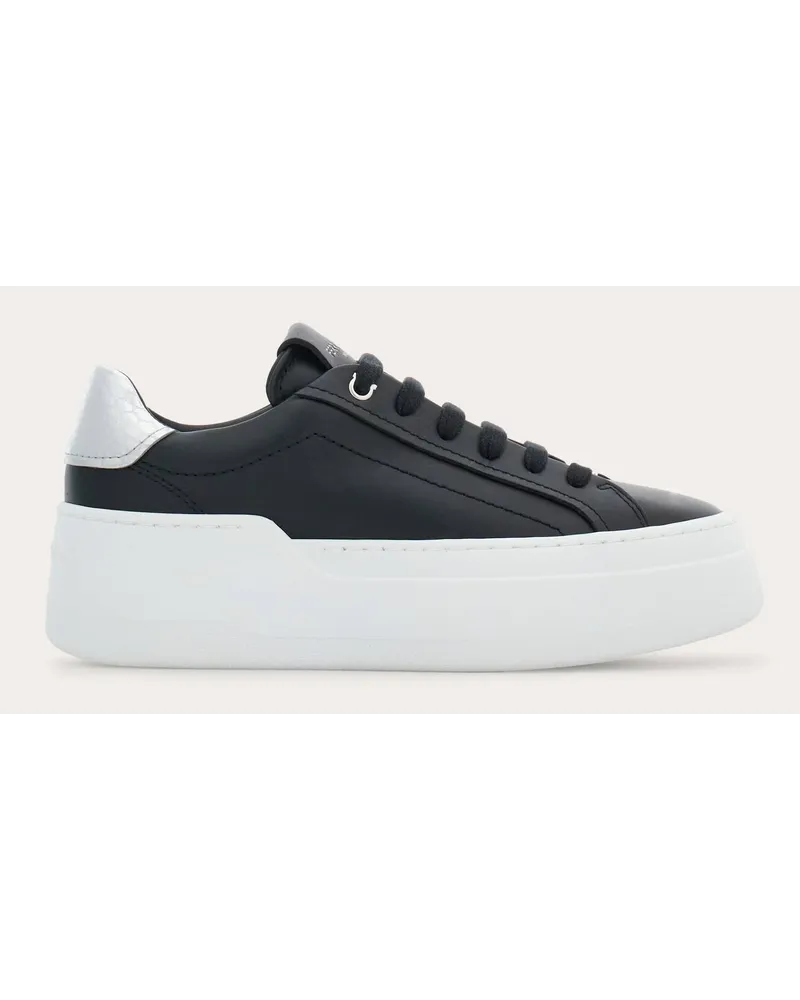 Ferragamo Damen Plateau-Sneaker Schwarz Größe Schwarz