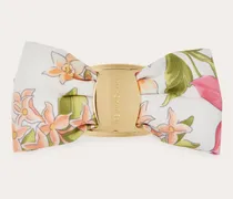 Damen Haarspange mit Vara-Schleife aus Seide Rosa