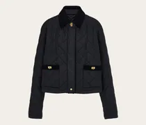 Damen Gepolsterter Blouson Schwarz