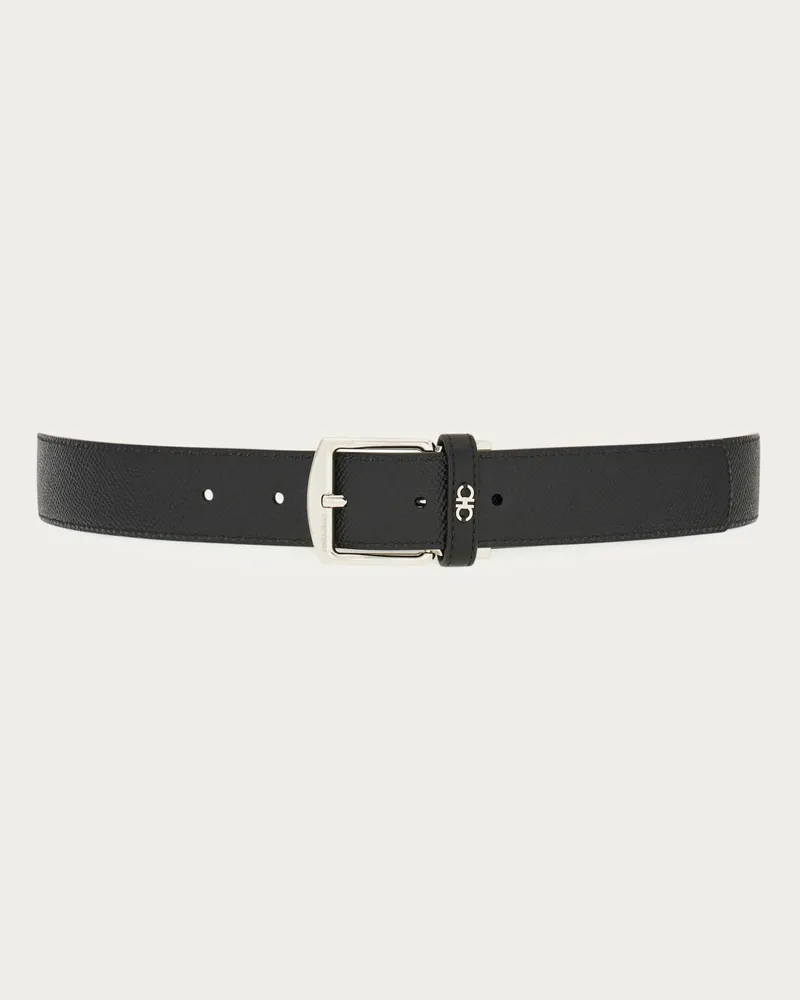Ferragamo Herren Verstellbarer Wendegürtel Braun Braun