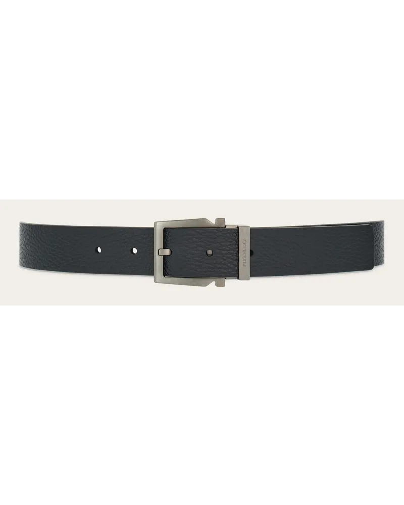 Ferragamo Verstellbarer Wendegürtel Braun