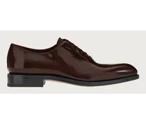 Herren Tramezza Oxford-Schuh Braun Größe