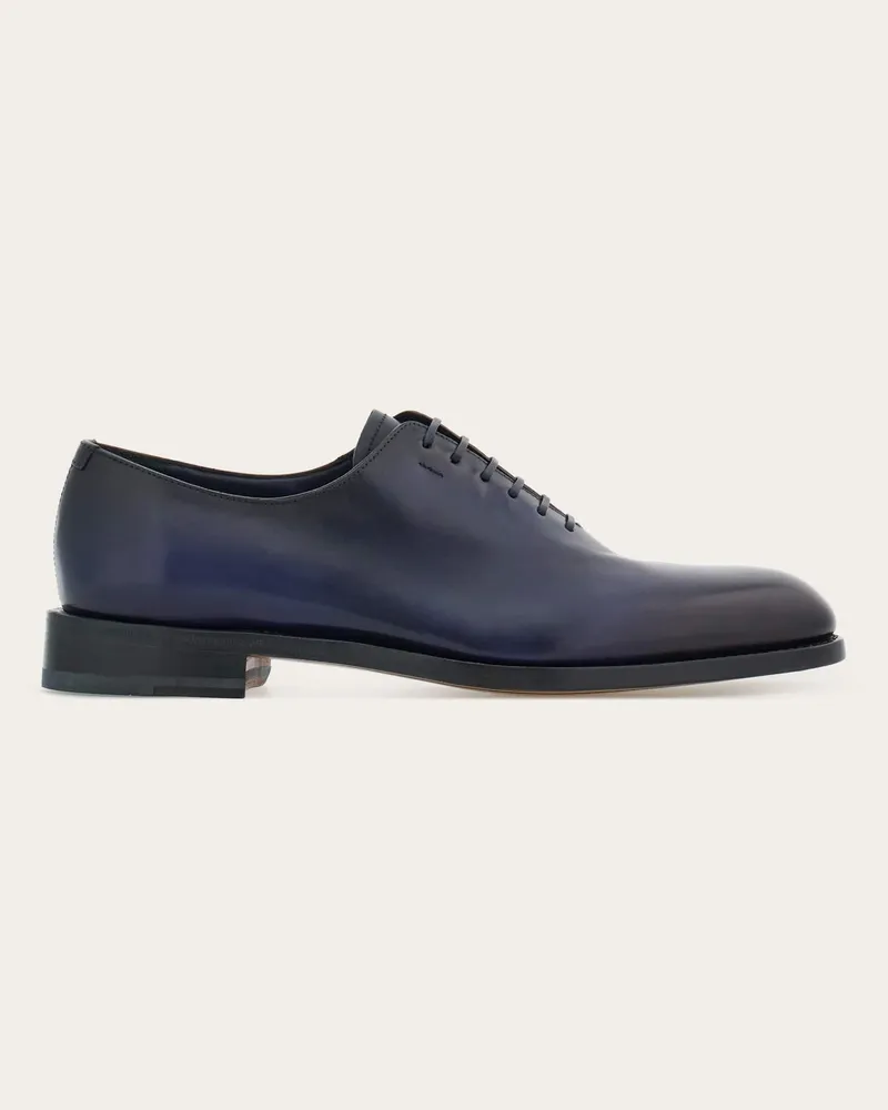 Ferragamo Herren Tramezza Oxford-Schuh Blau Größe Blau