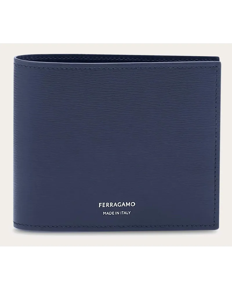 Ferragamo Herren Brieftasche Blau Blau