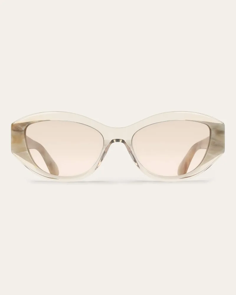 Ferragamo Damen Sonnenbrille Beige Beige