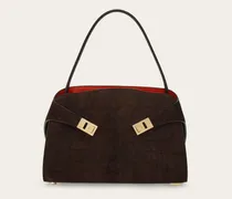 Damen Hug Soft Schultertasche (M) Braun