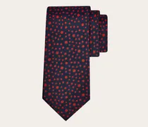 Herren Seidenkrawatte mit Pünktchen-Print - Infinite Inspirations Blau