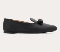 Damen Loafer mit Vara-Schleife Schwarz Größe 5