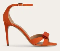 Damen Sandale mit Vara-Schleife Orange Größe 5
