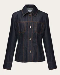 Ferragamo Jeansjacke Blau