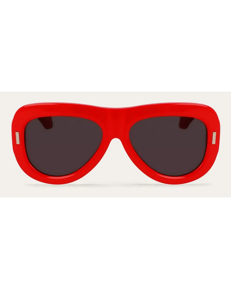 Ferragamo Damen Sonnenbrillen Rot Rot