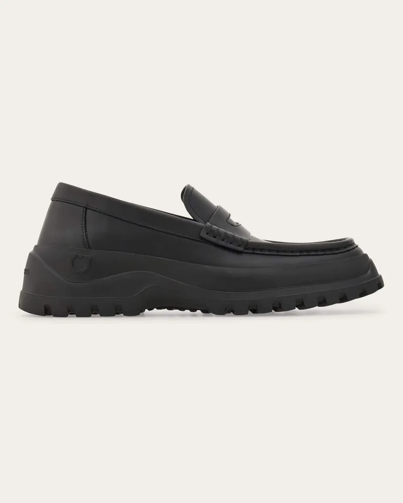 Ferragamo Herren Penny-Loafer Schwarz Größe Schwarz