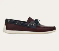 Herren Bootsschuh Rot Größe