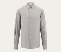 Herren Oxford-Hemd Beige