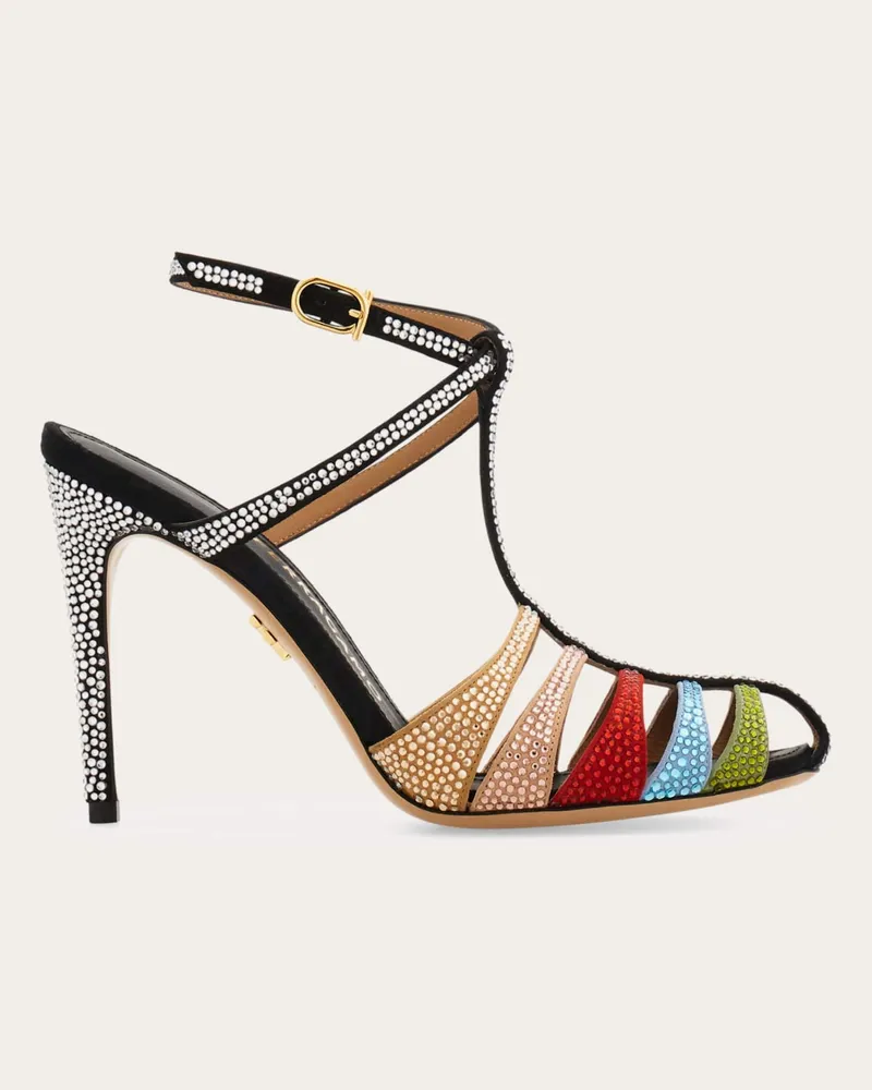 Ferragamo Damen Käfigsandale Mehrfarbig Größe Mehrfarbig