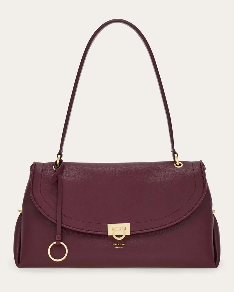 Ferragamo Damen Ferragamo Sofia 2026 Schultertasche (M) Violett Violett