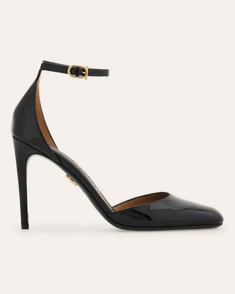 Ferragamo Damen Pump Schwarz Größe Schwarz
