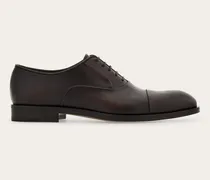 Herren Captoe-Oxford-Schuh Braun Größe