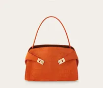 Damen Hug Soft Schultertasche (M) Orange