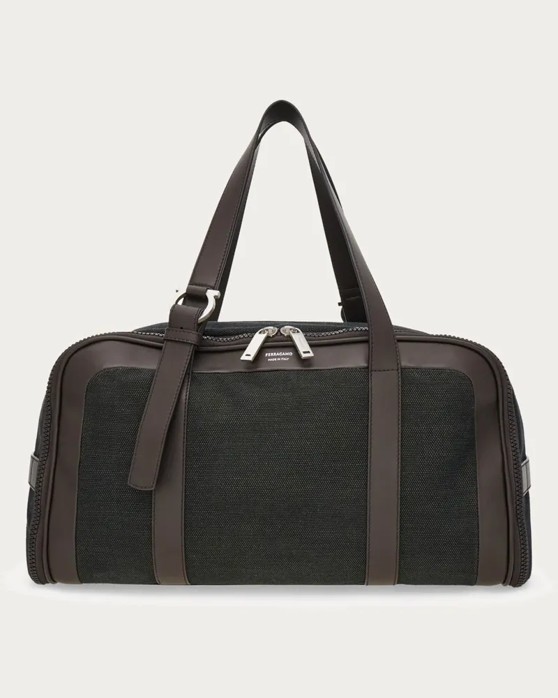 Ferragamo Herren Faltbare Weekender-Tasche Grün Grün