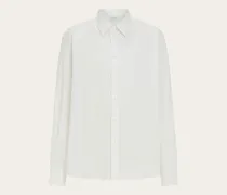 Herren Oberhemd Slim-Fit Weiß