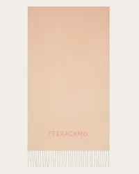 Ferragamo Nuancierter Kaschmirschal Rosa