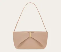 Damen Mini Bag mit Makroschleife Rosa