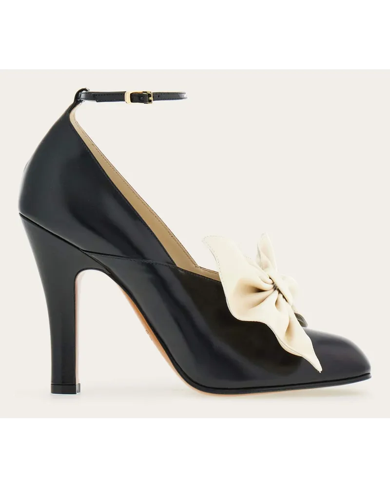 Ferragamo Damen Bella (1928) Schwarz Größe 5 Schwarz