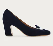 Damen Gancini-Pumps Blau Größe